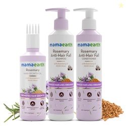 Mamaearth Rosemary Hair Fall Control Kit | Gives up to 94% Stronger Ha