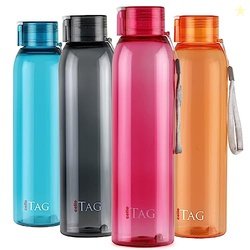 CELLO My Tag PET Water Bottle | 100% food grade | Leak proof and Break