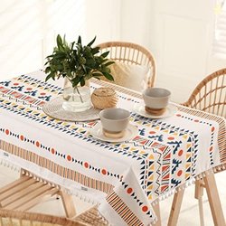 Urban Space 100% Cotton Dining Table Cover 4 Seater, Printed Cotton Ta