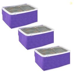 PrettyKrafts Saree Covers, Sari Organiser, Lehanga Cover, Non Woven Ma