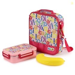 CELLO Kidzbee Series Mega Meal Set for Kids |1 Lunch with Banana and A