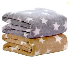BRANDONN Fleece New Born All Season Ultrasoft Single Baby Blanket for