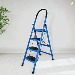 Plantex Ladder for Home/4 Step Steel Ladder with Minor Surface Marks f