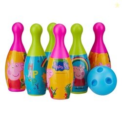 Amazon Brand  Jam and Honey Peppa Bowling Set for Kids | Indoor & Outd