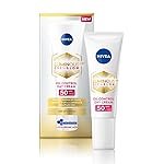 NIVEA Luminous Even Glow Oil Control Day Cream for face |SPF 50 with UV protection & UVA UVB filters | Thiamidol, Hyaluronic Acid, Vitamin E for Dark Spots Reduction & Deep Moisturization