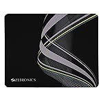 ZEBRONICS MSP-X1 Mouse Pad, for Speed and Precision Operation, Smooth Cloth Surface, Roll and Go, Optimised for All Mouse Sensors, Anti Slip Rubber Base, Surface of 232 x 182 mm
