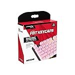 HyperX PBT Keycaps â Full Key Set, Double Shot PBT Material, (Layout), (Keys), Pink (519T9AA#ABA)