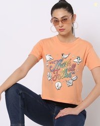 RIO Typographic Print Crew-Neck T-Shirt