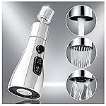 Clinton (FE03) Tap Extender for Kitchen Sink, Flexible Faucet with Tap Extension for Convenient Use