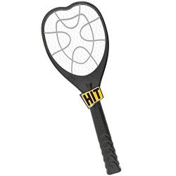 HIT Anti Mosquito Racquet Rechargeable Insect Killer Bat with LED Ligh