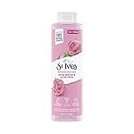 St. Ives Unilever Refreshing Cleanser Rose Water & Aloe Vera Body Wash|Shower Gel For Women| 100% Natural Extracts|Cruelty Free|Paraben Free |650Ml, Transparent