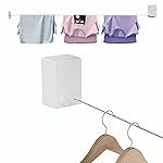Lifelong Retractable Heavy Duty Clothesline 13.8 ft with 20kg Capacity – Single Line Adjustable Rope | Wall Mounted Laundry Dryer Rack| SS 304 Line for Indoor Outdoor Bathroom Balcony & Home Use