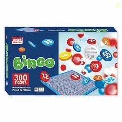 Ankit Toys & Games Classic Bingo Game with 300 Tickets, Complete Famil