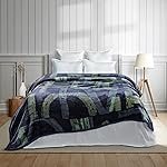 MYTRIDENT Home Essential Soft Sanctuary Double Blanket, Hazel