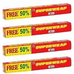 HINDALCO Superwrap Hindalco Aluminium Foil (Pack of 4)