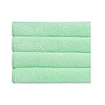 Bathla Spic & Span Multi Purpose Micro Fiber Cleaning Cloth – 340 GSM: 40cmx40cm (Pack of 4 – Light Green)