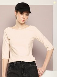 Kook N Keech Boat Neck Top