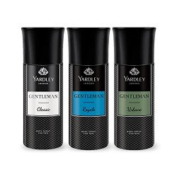 Yardley London Gentleman Daily Use Deodorant Body Sprays for Men| Gent