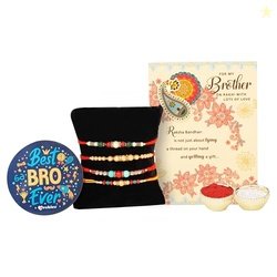Archies Rakhi for Brother | Religious Designer Rakhi for Brother and b