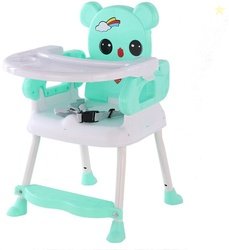 Little Tribe Multifuction Kids Chair (Green, White)