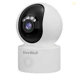 USEWELL 2MP Full HD Indoor WiFi CCTV Camera | Pan Tilt 360 View | Colo