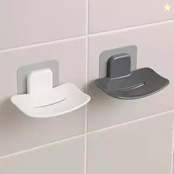 Satpurush Self-Adhesive Soap Holder for Bathroom (Pack of 2) Wall Moun
