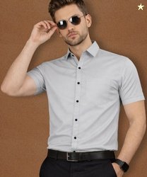 VeBNoR Men Regular Fit Solid Formal Shirt