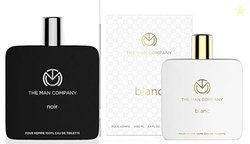 The Man Company Blanc and Noir Perfume Gift Set for Men - 100ml Each |