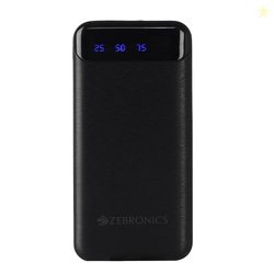 ZEBRONICS MB10000S4 Power Bank, 10000 mAh, 12W, Dual USB Output, Type