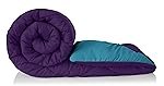 Solimo Microfibre Reversible Comforter, Double (Deep Purple and Ocean Blue, 200 GSM)