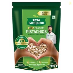 Tata Sampann Pistachios Roasted & Salted, Pista, 500g, Rich In Protein