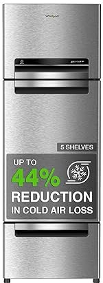 Whirlpool 270 L (Gross Capacity 300L) Frost Free Triple-Door Refrigerator (FP 313D PROTTON ROY ALPHA STEEL (Z)
