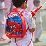 Storio Holi Pichkari Water Gun for Kids | 3500ml Backpack Water Tank Pichkari | High Pressure Water Spray Pistol | Big Size Holi Water Gun Toy for Kids & Outdoor Play