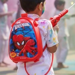 Storio Holi Pichkari Water Gun for Kids | 3500ml Backpack Water Tank P