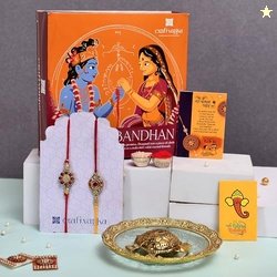 Collectible India Rakhi Gift Combo Set - Rakhi for Brother Bhaiya Boy-
