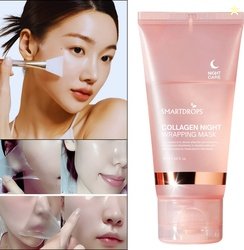 smartdrops Collagen Face Mask For Dry Skin Moisture And Soft Touch Fee