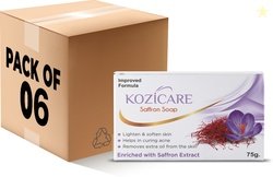 Kozicare Saffron Soap | Skin Brightening & Dark Spot Remover -75gm (Pa