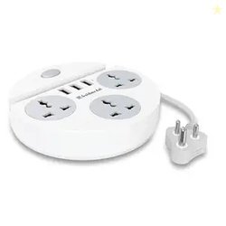 Goldmedal Zippo 1.5-Meter Extension Cord | 3 USB Charging Ports & Mobi