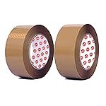 BOPP Packaging Brown Tape – 48MM X 50 Meter| Pack Of 2 | For Packaging Decorating And DIY Works