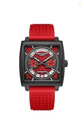 Lee Cooper Multifunction Red Square Dial Men's Watch - LC08065.688