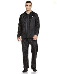 Amazon Brand - Symactive Polyester Raincoat with Jacket, Pants, Hood &