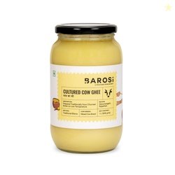 BAROSI [Premium Cultured Cow Ghee 1 Litre] Danedar Ghee | Curd-Churned