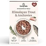 Goofy Tails Himalayan Trout & Anchovies Cat Food 210g (70g X 3Pouches) | Grain & Gluten Free | Preservative Free | High Protein | with Taurine, Omega 3 & Antioxidants | for Cats & Kittens