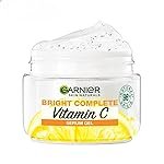 Garnier Brightening Moisturiser, Serum Gel, Infused with Vitamin C and Lemon, For Radiant skin, Oil Free Skin for upto 12 hours, Bright Complete Vitamin C, for all Skin Types, For Men and Women, 45g