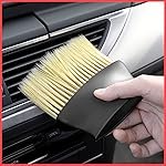 Wolpin Multipurpose Cleaning Brush for Car Interior, AC Vent & Dashboard | Dust & Dirt Cleaner for PC, Laptop, Keyboard & Electronic Gadgets
