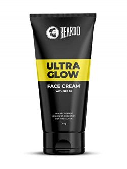 Beardo Ultraglow All in One Face Cream For Men with SPF 30, 60g | Aloe