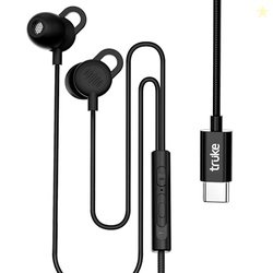 truke Bass S2 Sleeping Earphone Designed for Side Sleepers with Soft S