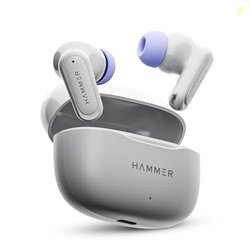 HAMMER Airflow Neo Earbuds with 80H Playtime, 13mm Titanium Driver, 40