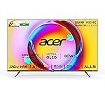 acer 139 cm (55 inches) Super Series 4K Ultra HD Smart QLED Google TV AR55QDXGU2875AT (Black)