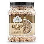 Earthy Eats Premium Raw Sunflower Seeds for Eating 400gm | Premium Natural Seeds for Eating, Snacking, Salads, Baking & Cooking | Healthy Diet Food Snack Fresh Crunchy & Versatile Ingredient